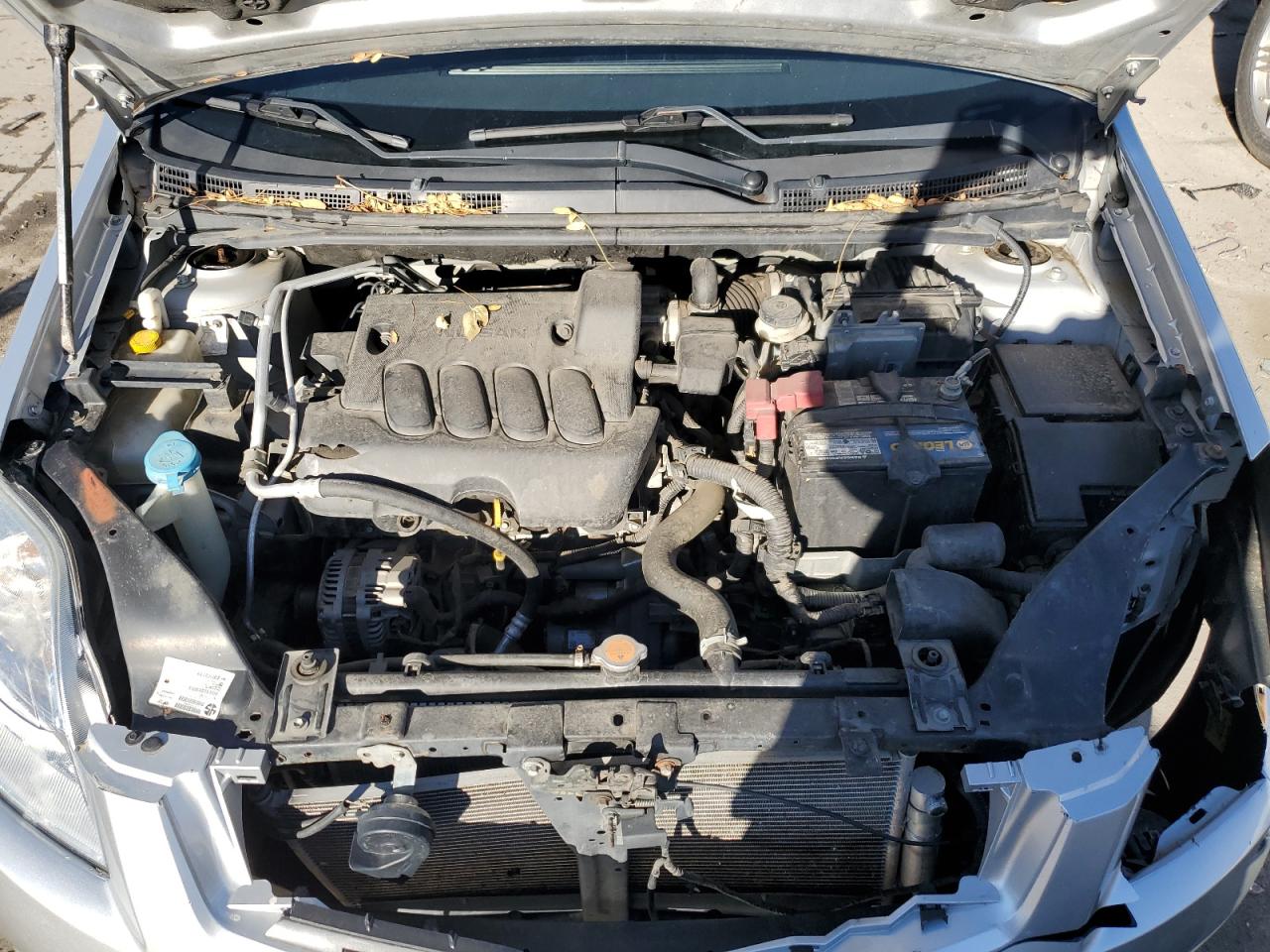 2011 Nissan Sentra VIN 3N1AB6AP6BL704001 Copart auction photo, front end damage thumbnail 11