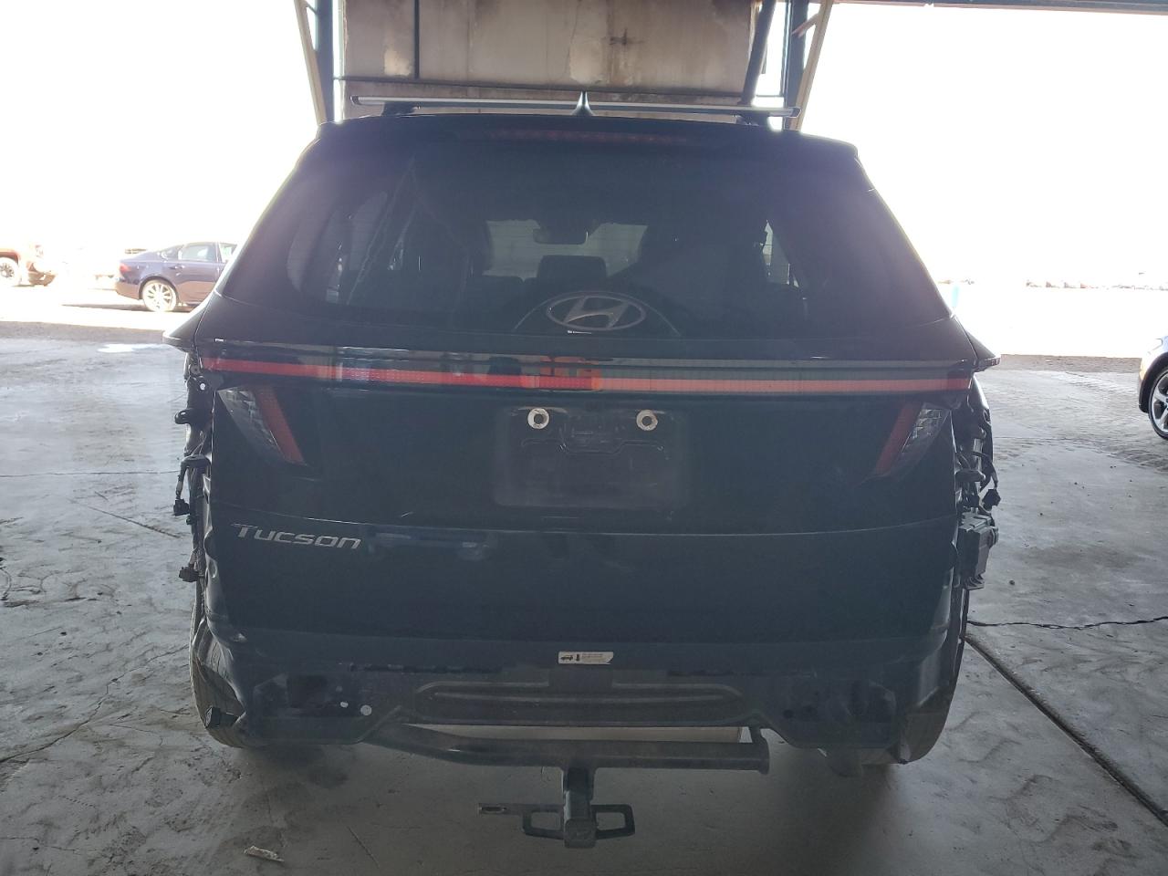 2022 Hyundai Tucson VIN KM8JF3AE1NU109013 Copart auction photo, rear end / side damage thumbnail 6