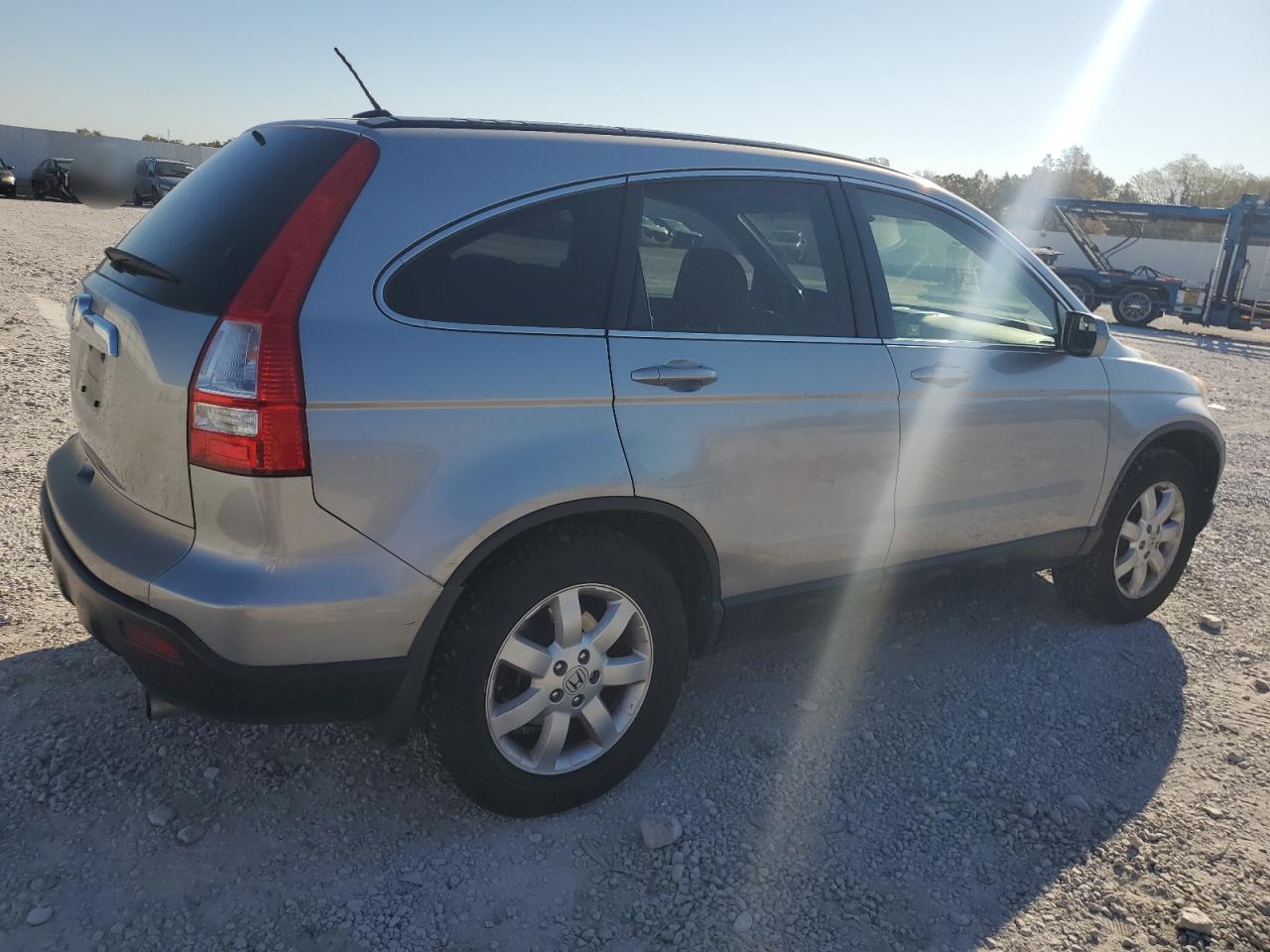 2007 Honda CR-V VIN JHLRE48797C116617 Copart auction photo, front end / side damage thumbnail 3