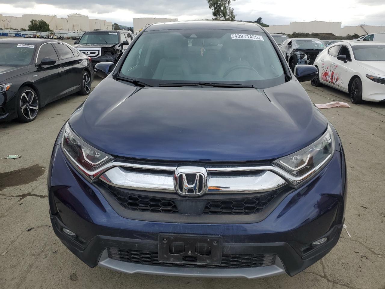 2018 Honda CR-V VIN 5J6RW1H88JA010934 Copart auction photo, side / front end damage thumbnail 5