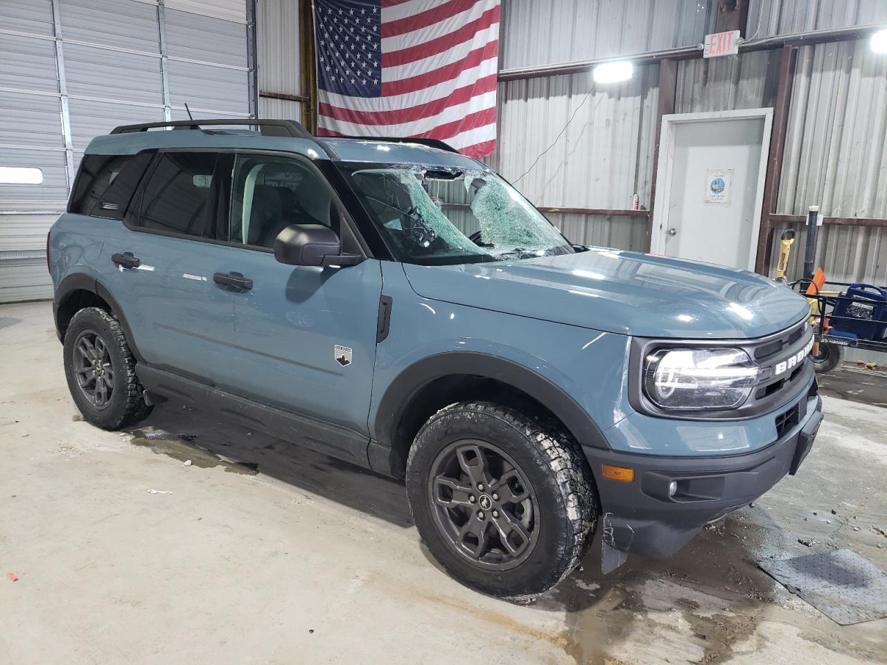 2021 Ford Bronco VIN 3FMCR9B68MRB18887 Copart auction photo, top/roof / minor dent/scratches damage thumbnail 4