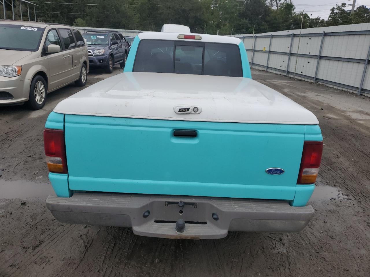 1993 Ford Ranger VIN 1FTCR14X9PTA27450 Copart auction photo, side damage thumbnail 6