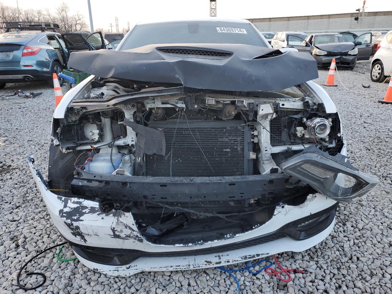2016 Chrysler 300 VIN 2C3CCABG3GH141739 Copart auction photo, front end damage thumbnail 5