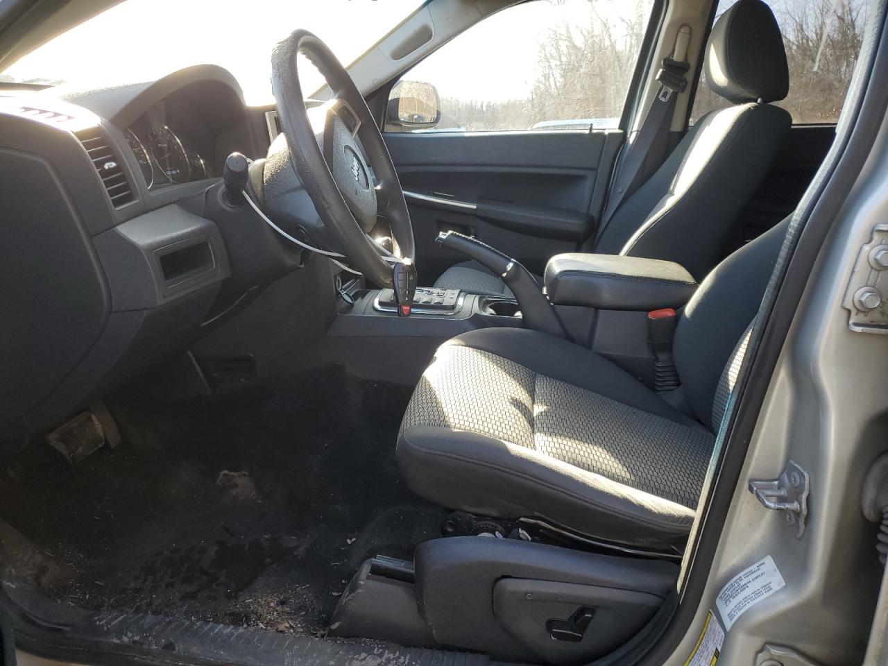 2010 Jeep Grand Cherokee VIN 1J4PR4GK1AC132245 Copart auction photo, rear end / side damage thumbnail 7