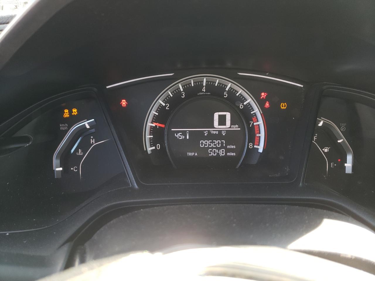 2018 Honda Civic VIN 2HGFC2F56JH579459 Copart auction photo, rear end damage thumbnail 9