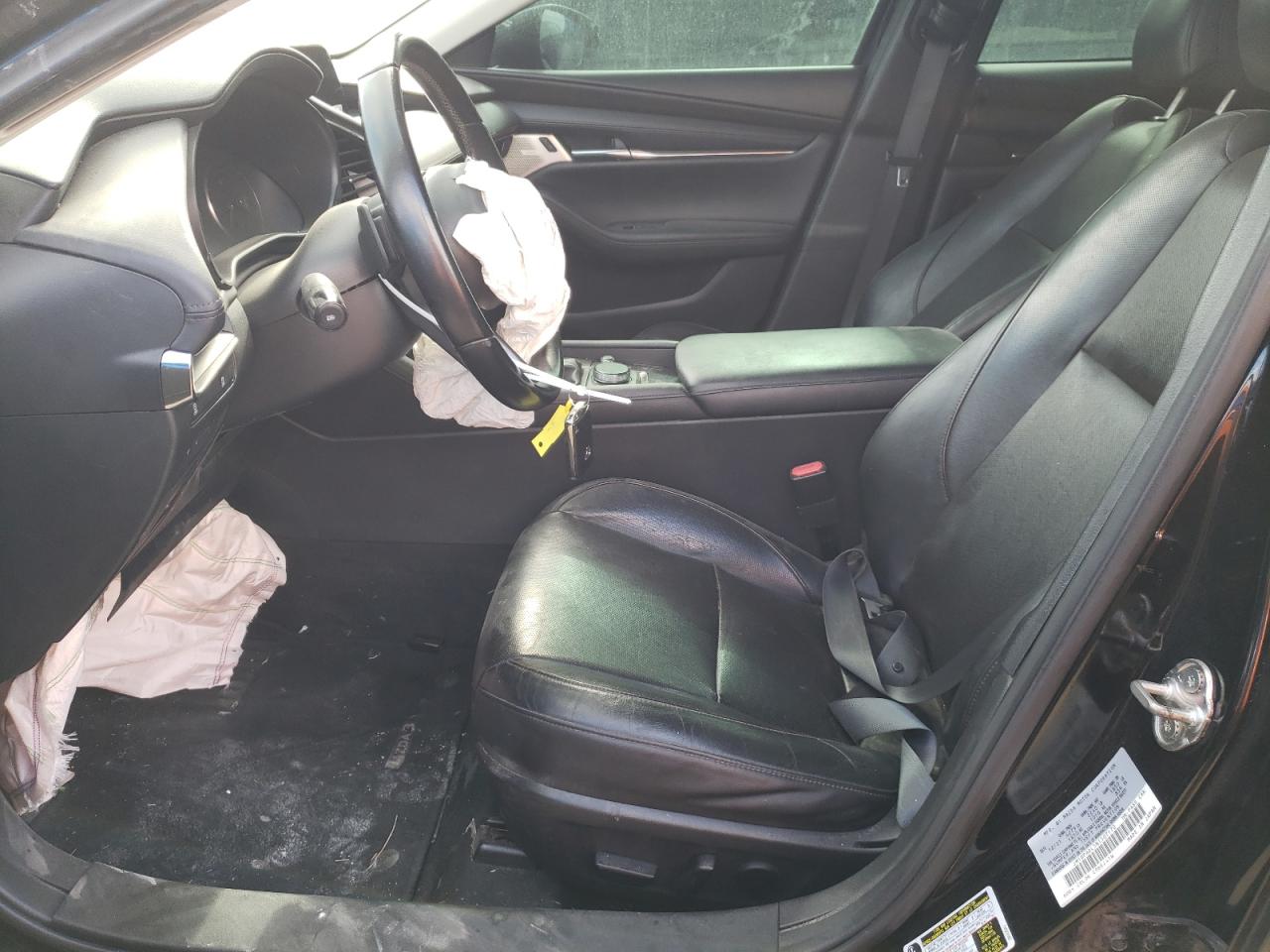 2022 Mazda 3 VIN JM1BPADL5N1507170 Copart auction photo, front end / side damage thumbnail 7