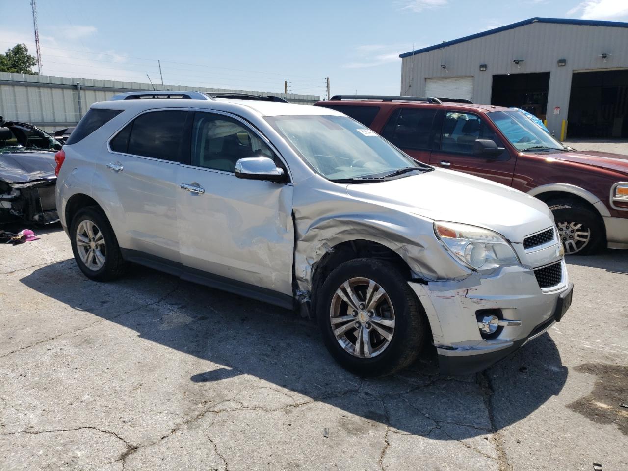 2012 Chevrolet Equinox VIN 2GNFLGEK0C6119223 Copart auction photo, side damage thumbnail 4