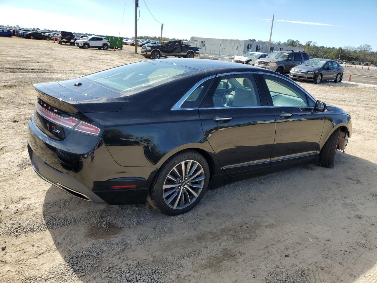 2018 Lincoln MKZ VIN 3LN6L5A93JR614307 Copart auction photo, front end damage thumbnail 3