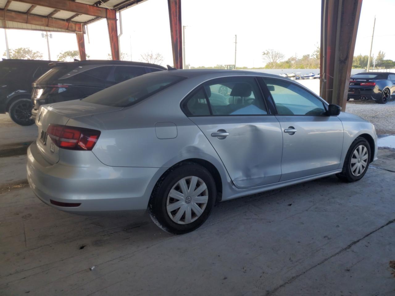2016 Volkswagen Jetta VIN 3VW267AJ1GM353956 Copart auction photo, side / minor dent/scratches damage thumbnail 3