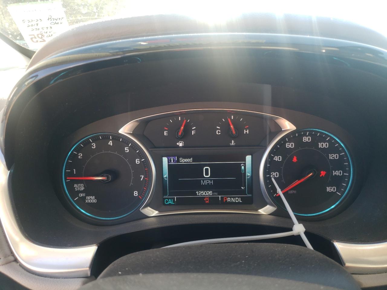 2018 Chevrolet Traverse VIN 1GNERHKWXJJ270593 Copart auction photo, front end damage thumbnail 9