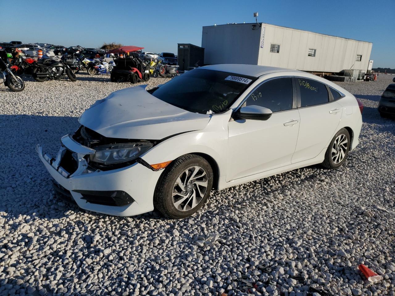 2018 Honda Civic VIN 19XFC2F56JE008600