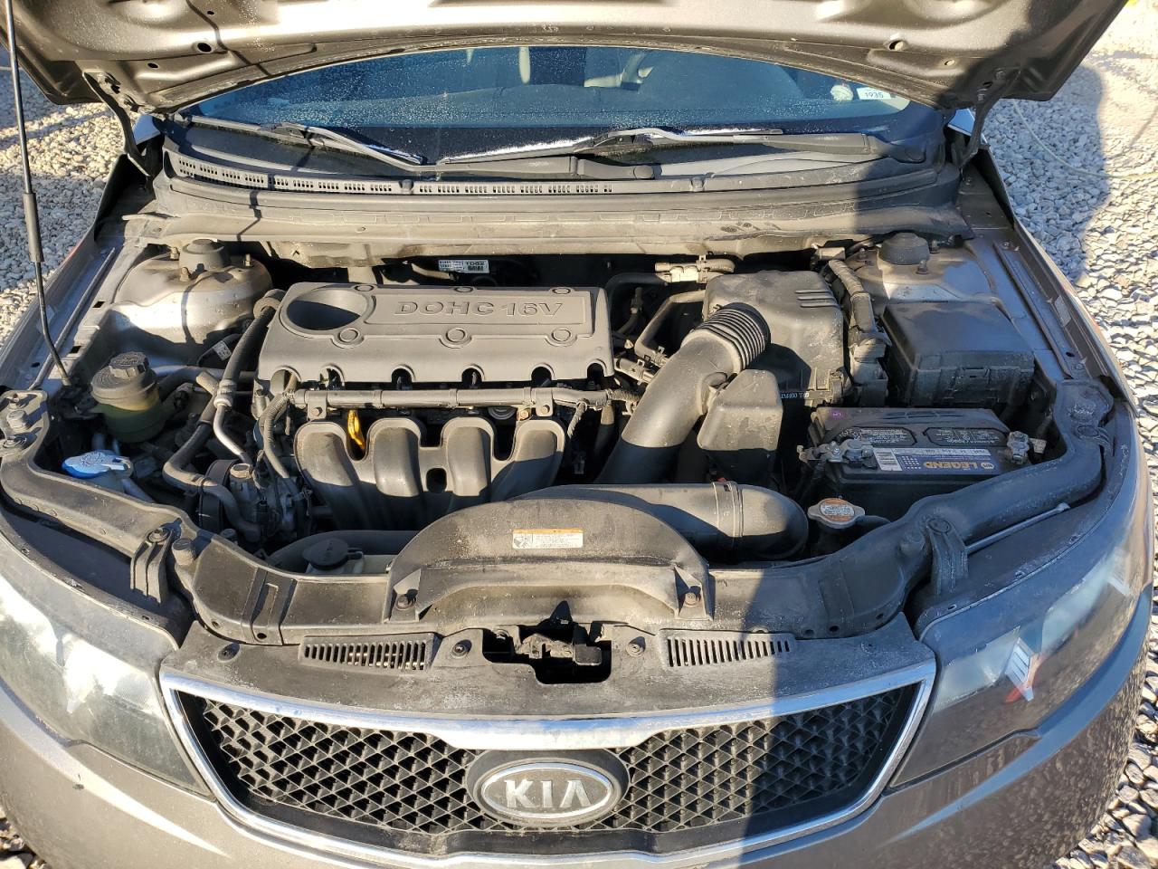 2010 KIA Forte VIN KNAFU4A24A5056787 Copart auction photo, vandalism / side damage thumbnail 11