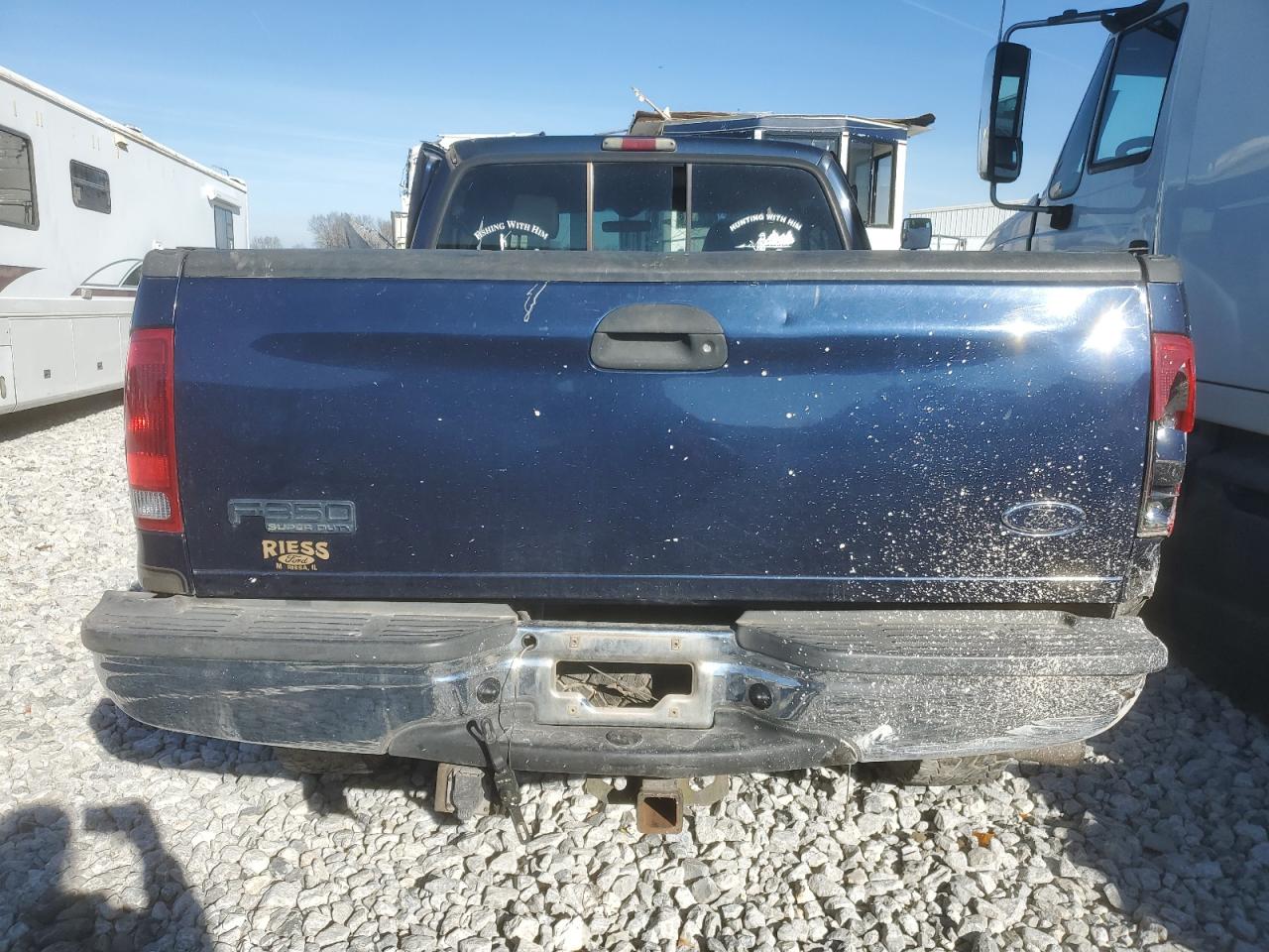 2004 Ford F350 VIN 1FTSW31P74ED35978 Copart auction photo, all over damage thumbnail 6