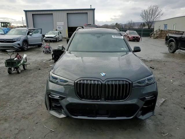 2022 BMW X7 VIN 5UXCX6C00N9L87710 Copart auction photo, rear end / side damage thumbnail 12