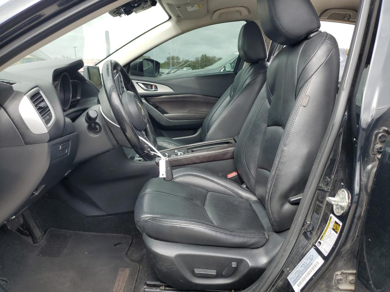 2017 Mazda 3 VIN JM1BN1V74H1106138 Copart auction photo, front end damage thumbnail 7