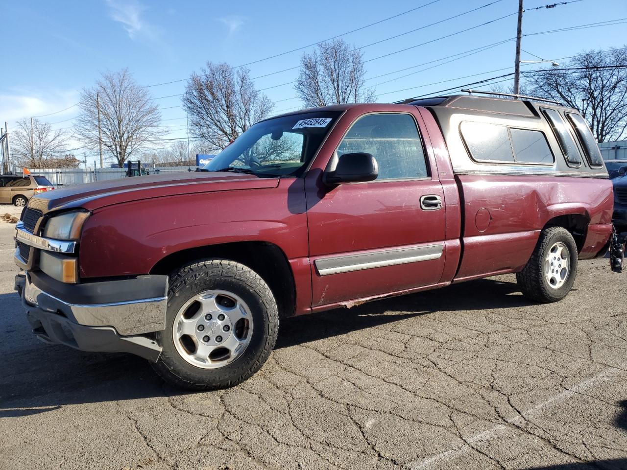 2003 Chevrolet Silverado VIN 1GCEC14T73Z305275