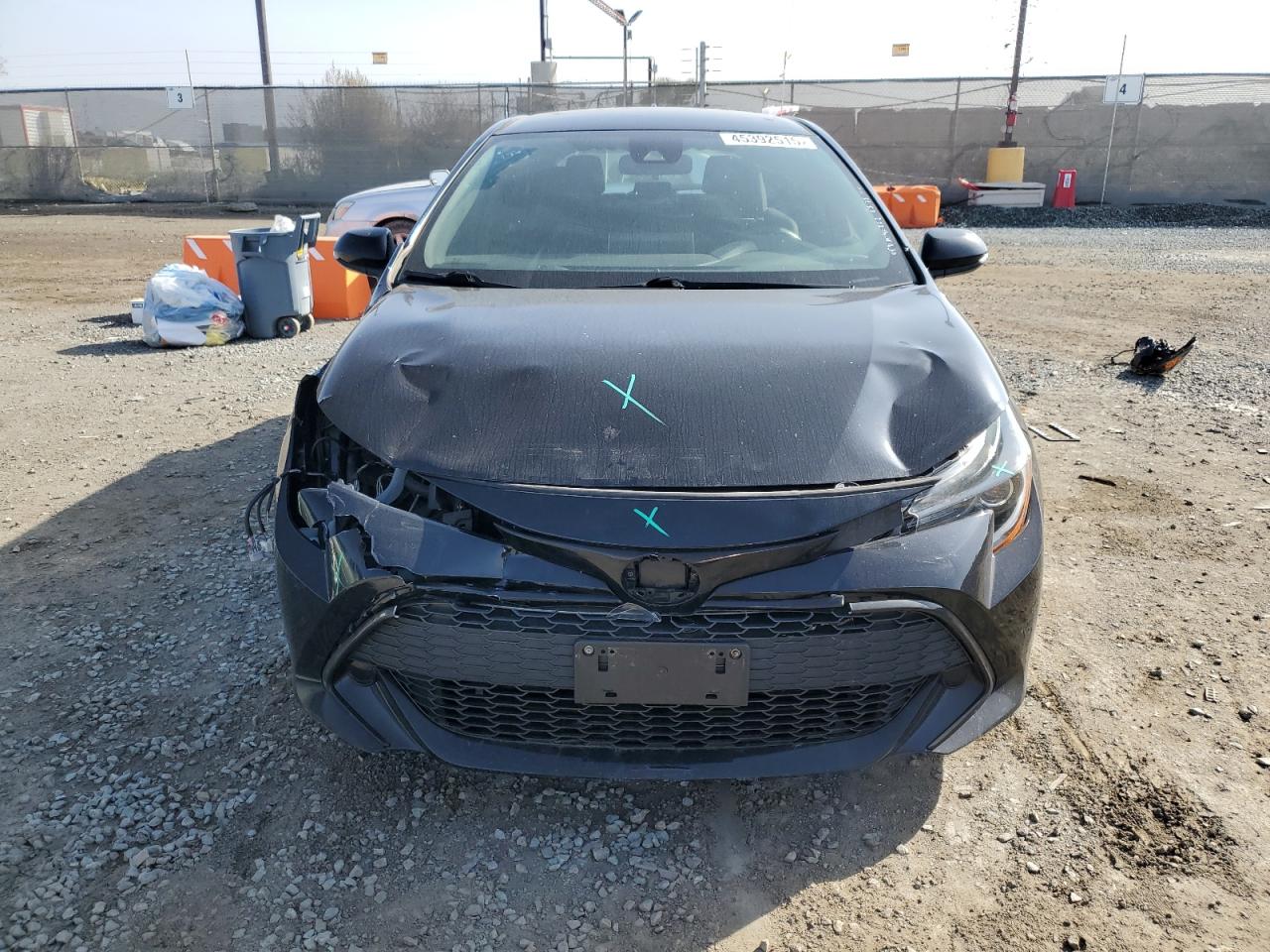 2019 Toyota Corolla VIN JTNK4RBE9K3048992 Copart auction photo, front end damage thumbnail 5