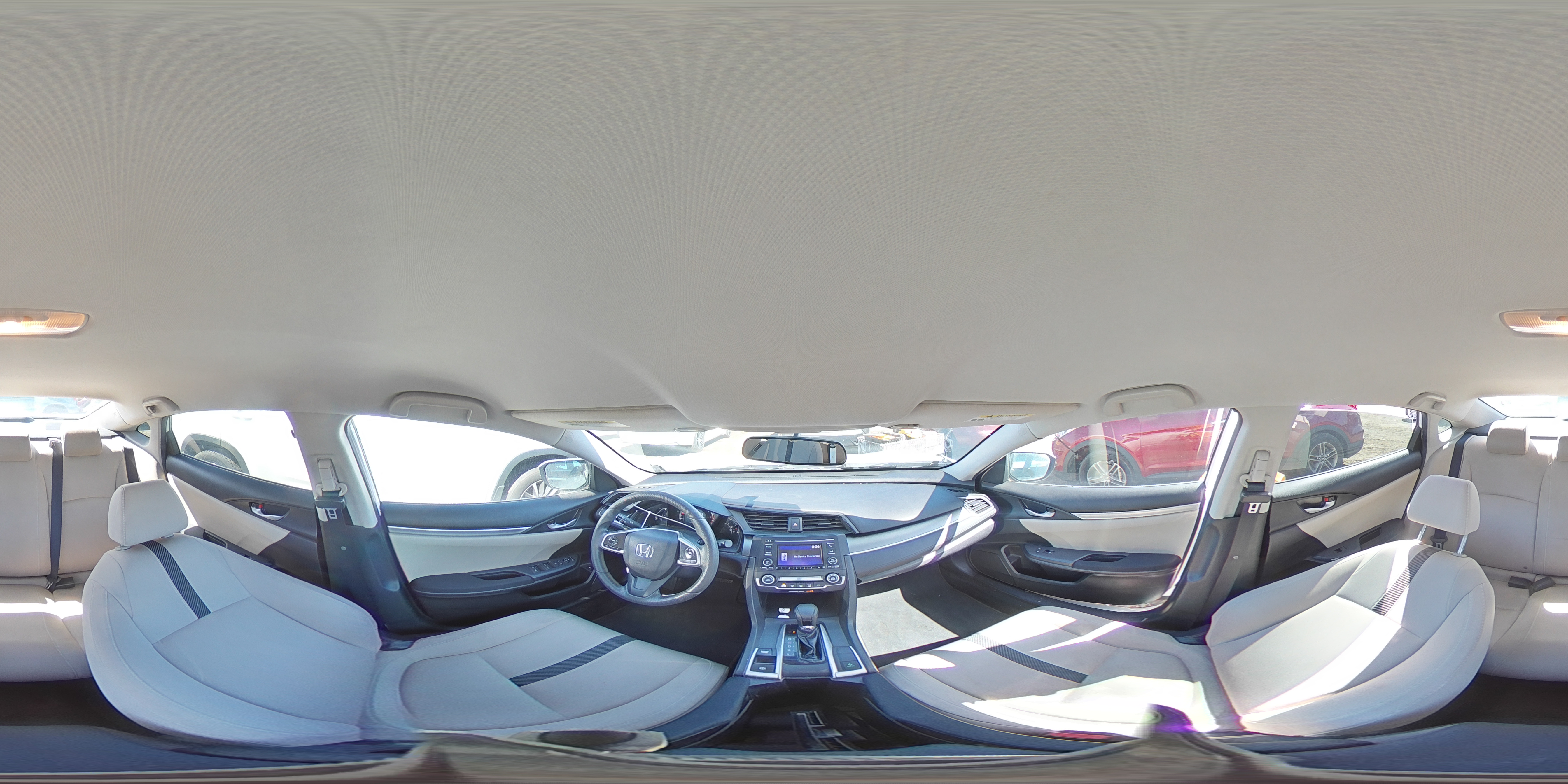 2018 Honda Civic VIN 2HGFC2F59JH531017 Copart auction photo, front end / rear end damage thumbnail 13