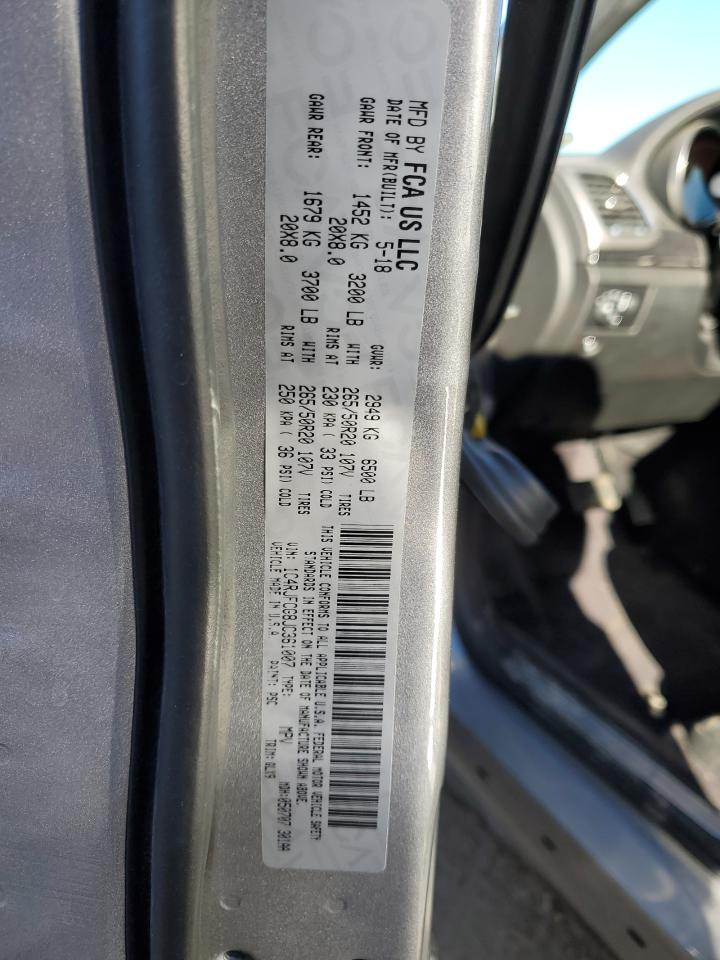 2018 Jeep Grand Cherokee VIN 1C4RJFCG8JC361007 Copart auction photo, front end damage thumbnail 16