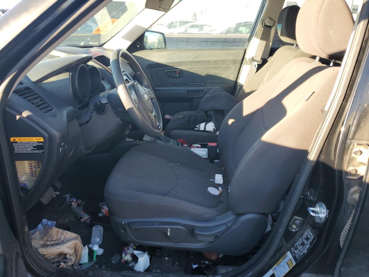 2013 KIA Soul VIN KNDJT2A50D7618630 Copart auction photo, vandalism damage thumbnail 7