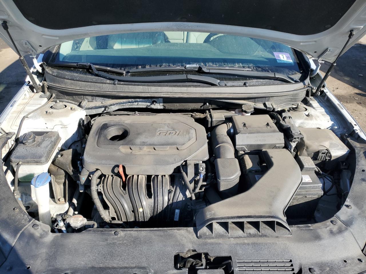 2019 Hyundai Sonata VIN 5NPE24AF1KH757411 Copart auction photo, rear end / front end damage thumbnail 11
