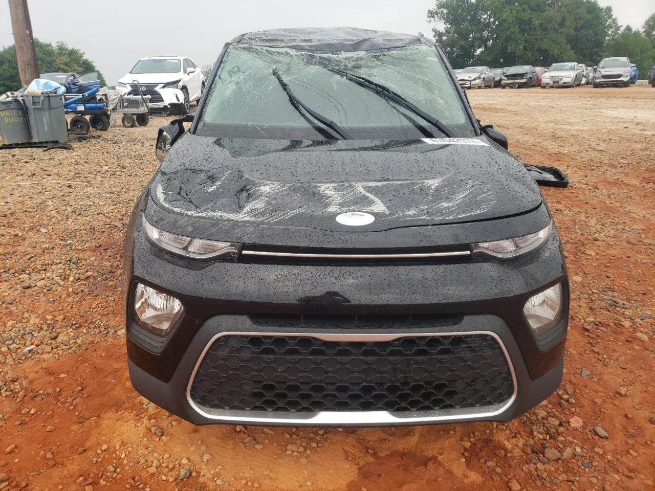 2020 KIA Soul VIN KNDJ23AU9L7053308 Copart auction photo, rollover damage thumbnail 5