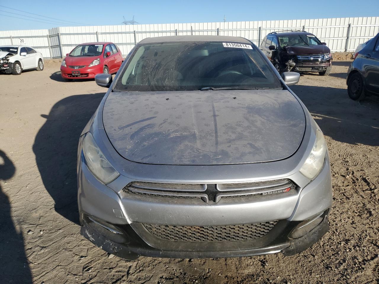 2014 Dodge Dart VIN 1C3CDFAA7ED791613 Copart auction photo, side damage thumbnail 5