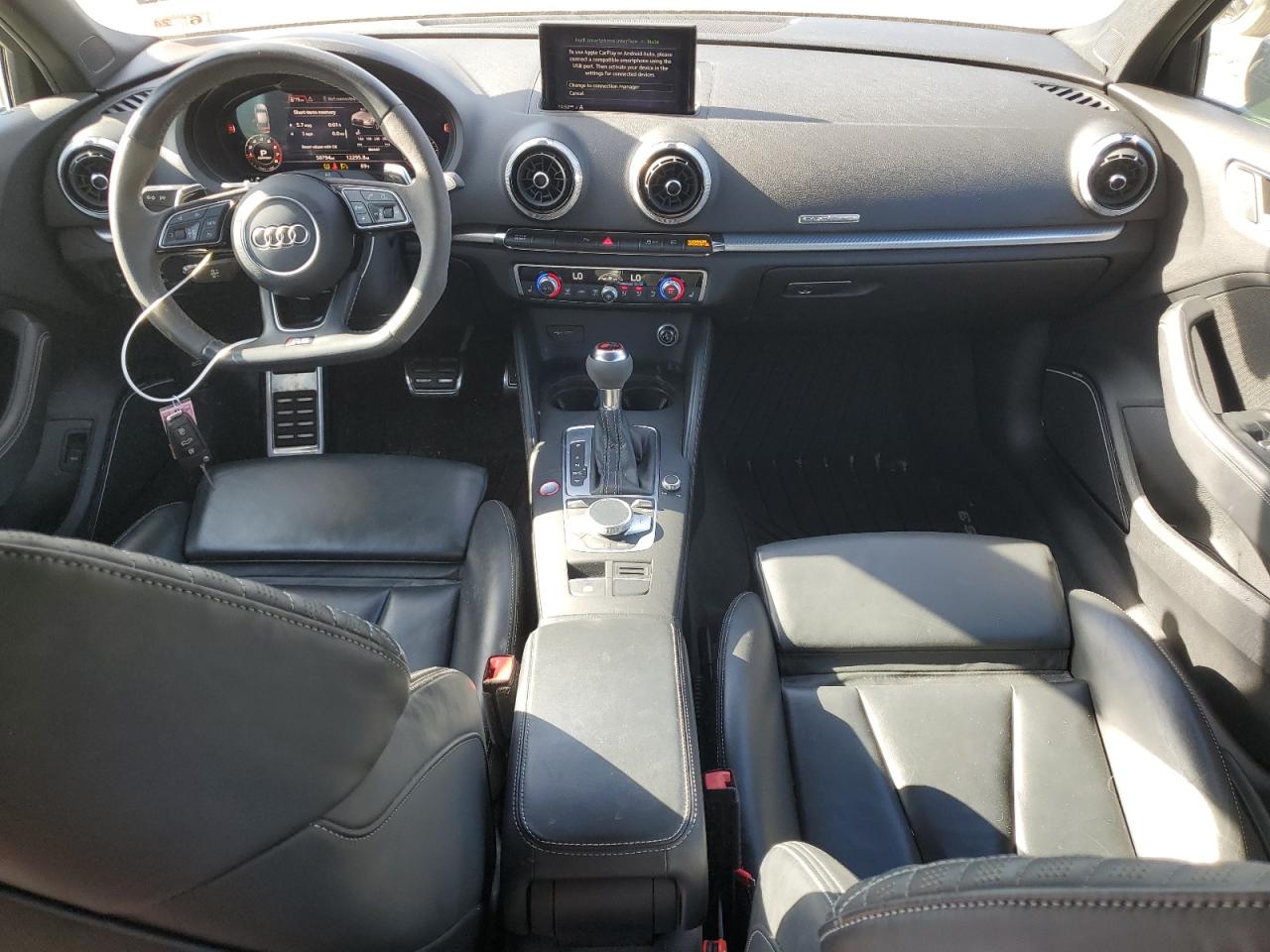2019 Audi RS3 VIN WUABWGFF8KA907686 Copart auction photo, side damage thumbnail 8