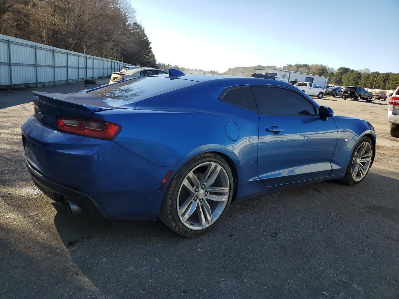 2017 Chevrolet Camaro VIN 1G1FB1RS0H0153982 Copart auction photo, side / rear end damage thumbnail 3