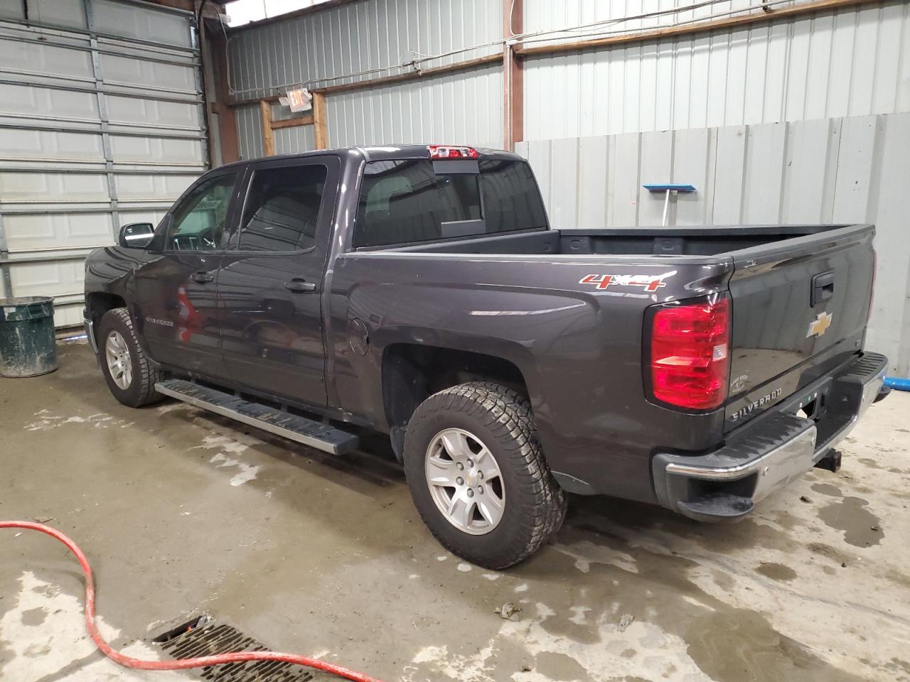 2015 Chevrolet Silverado VIN 3GCUKREC6FG446158 Copart auction photo, top/roof damage thumbnail 2