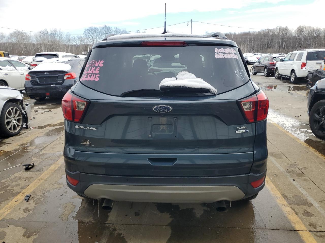 2019 Ford Escape VIN 1FMCU9HD6KUA26039 Copart auction photo, front end damage thumbnail 6