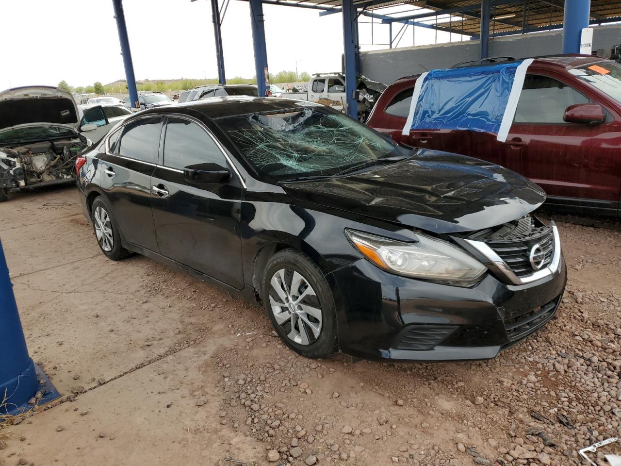 2017 Nissan Altima VIN 1N4AL3AP4HC115676 Copart auction photo, front end / all over damage thumbnail 4