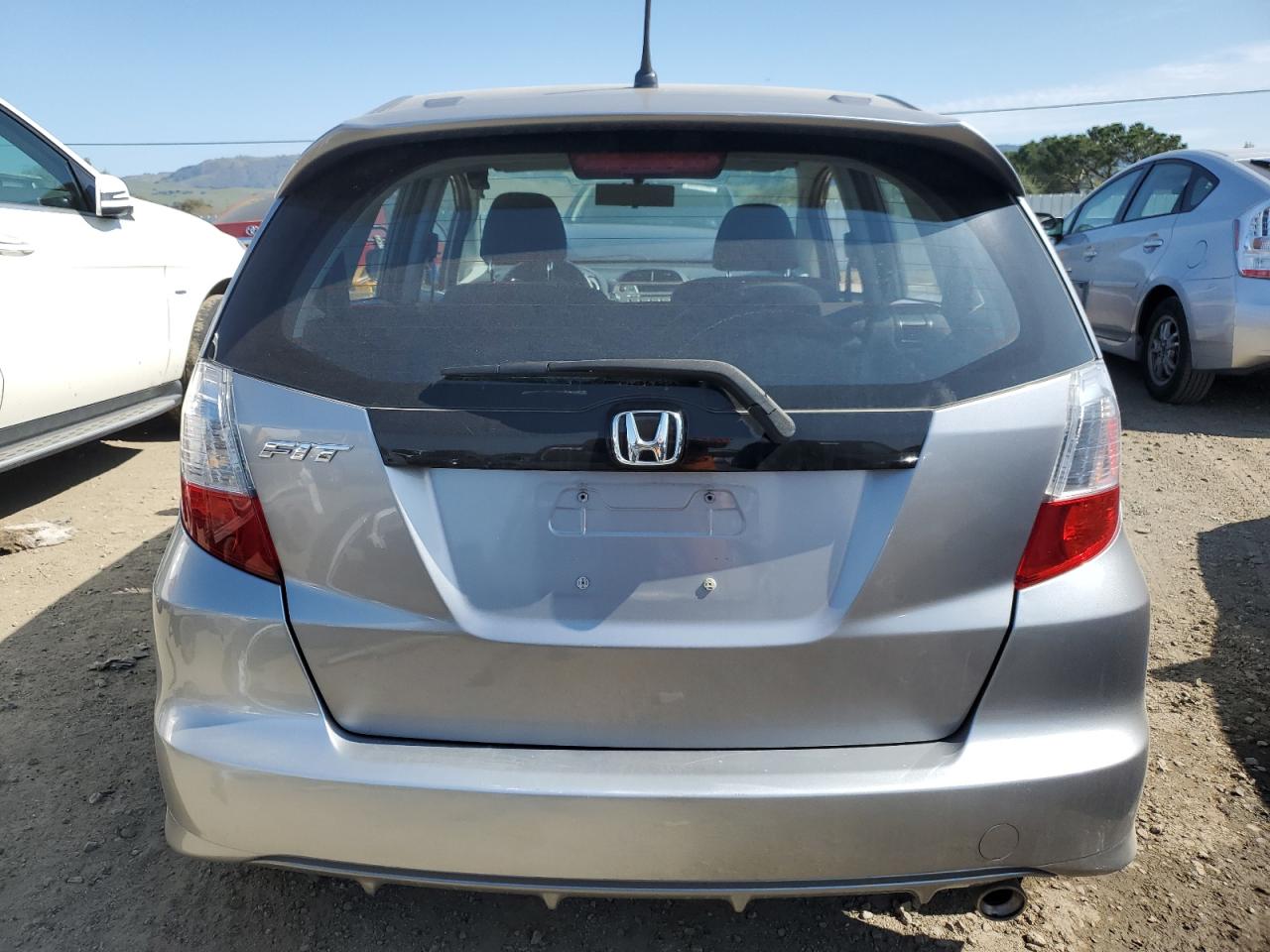 2010 Honda Fit VIN JHMGE8H41AC024442 Copart auction photo, front end / side damage thumbnail 6