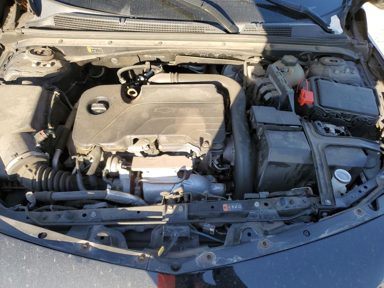 2017 Chevrolet Malibu VIN 1G1ZB5ST9HF255303 Copart auction photo, all over damage thumbnail 12