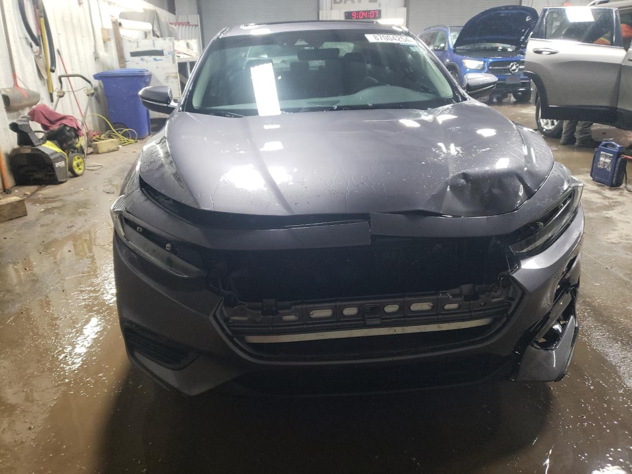 2021 Honda Insight VIN 19XZE4F93ME006183 Copart auction photo, front end / side damage thumbnail 5