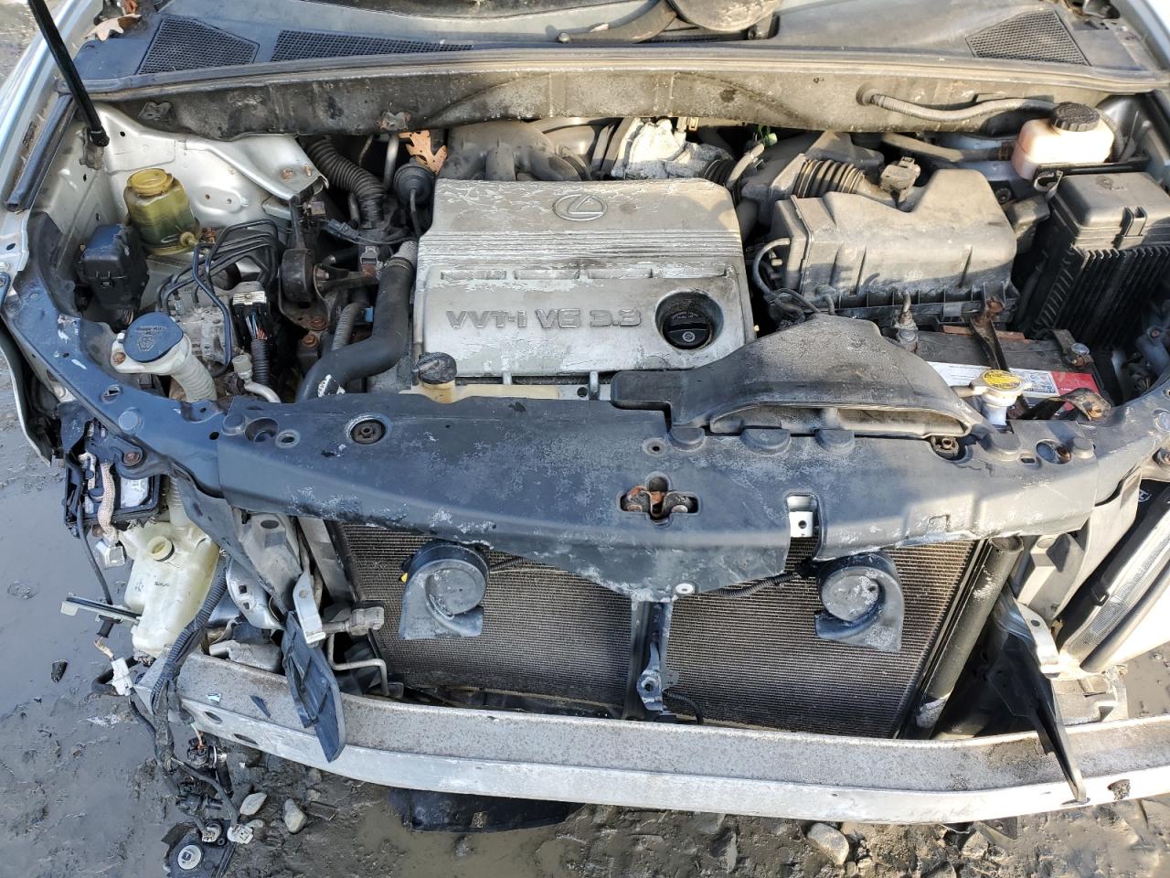 2004 Lexus RX VIN 2T2HA31U84C019616 Copart auction photo, side damage thumbnail 13