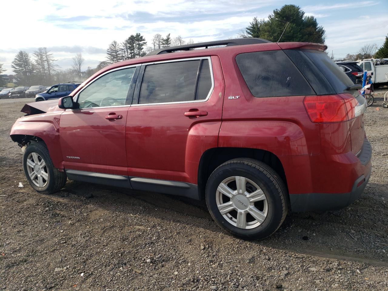 2014 GMC Terrain VIN 2GKALSEK0E6278501 Copart auction photo, front end / minor dent/scratches damage thumbnail 2
