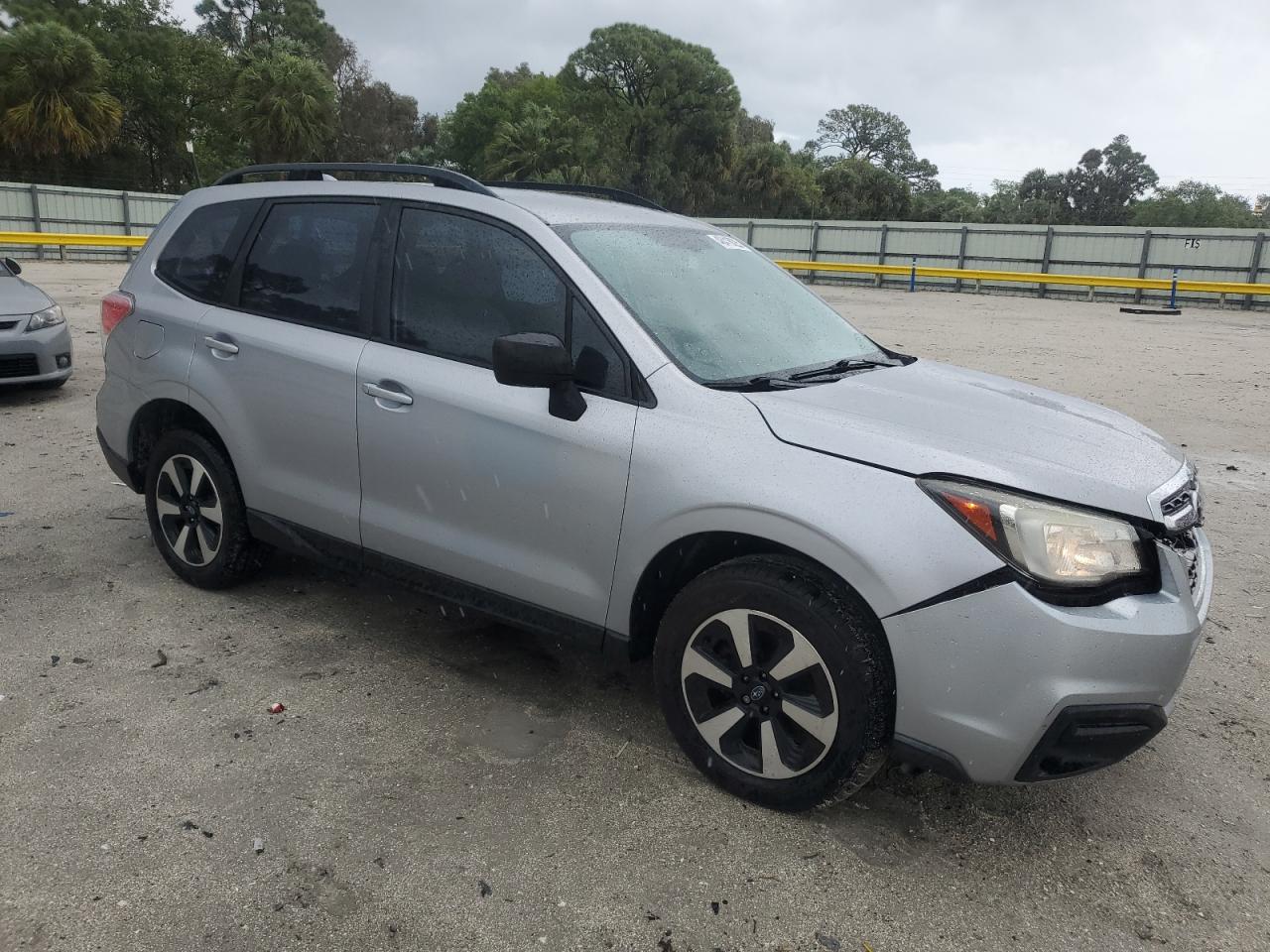 2017 Subaru Forester VIN JF2SJABC8HH596301 Copart auction photo, front end damage thumbnail 4