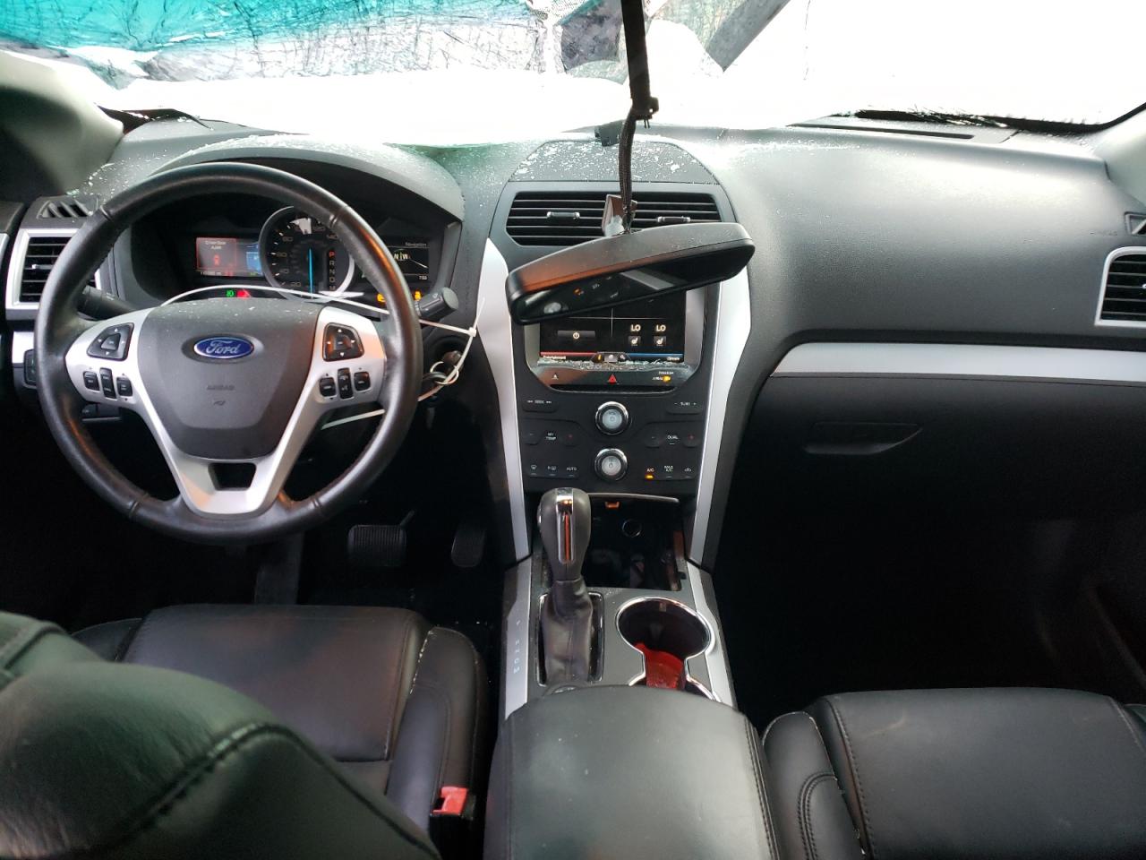 2015 Ford Explorer VIN 1FM5K8D85FGC60260 Copart auction photo, top/roof damage thumbnail 8