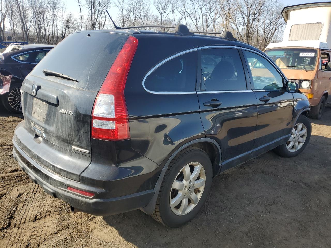 2011 Honda CR-V VIN 5J6RE4H46BL085221 Copart auction photo, front end damage thumbnail 3