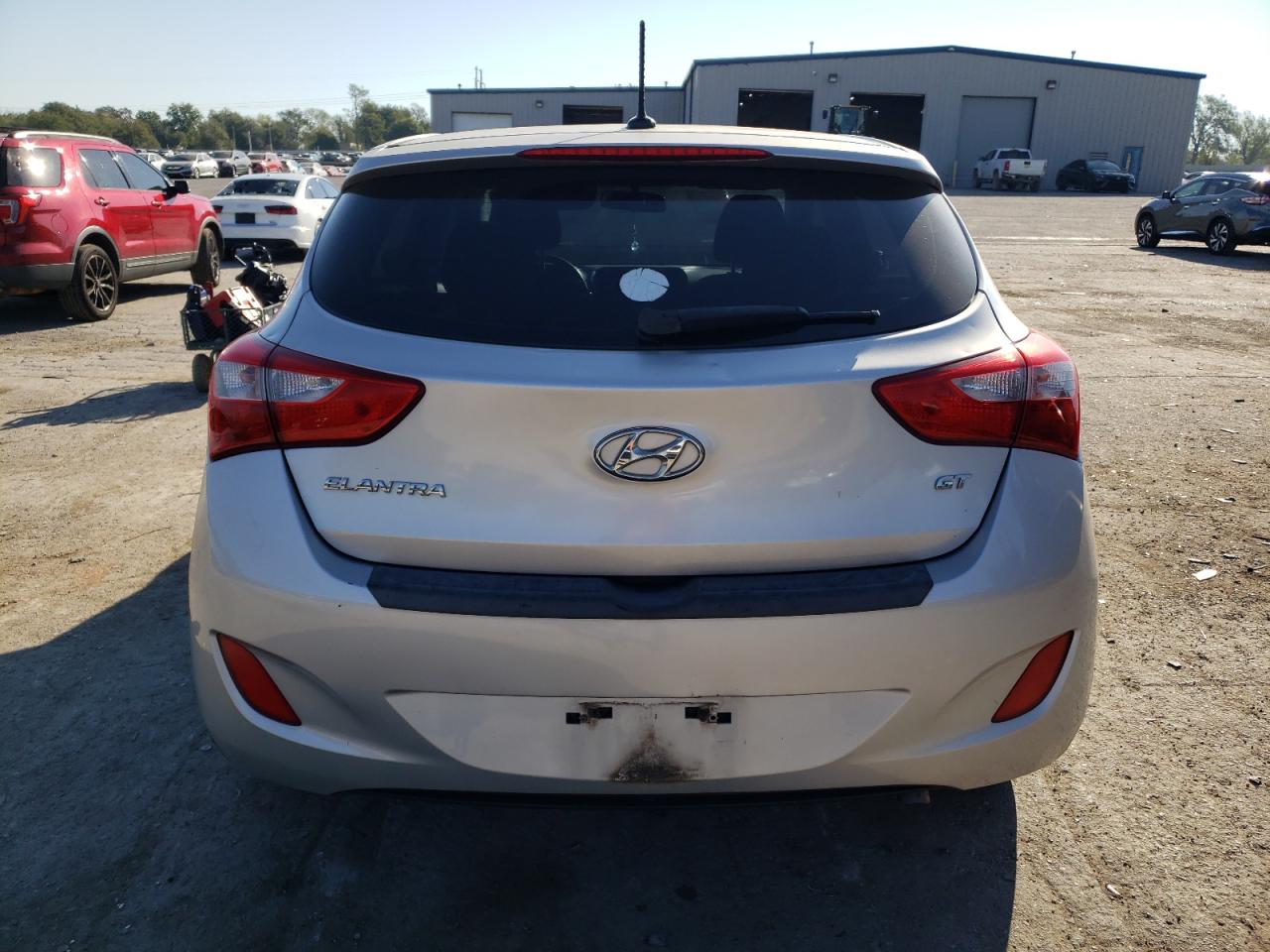 2016 Hyundai Elantra VIN KMHD35LH0GU272621 Copart auction photo, hail damage thumbnail 6