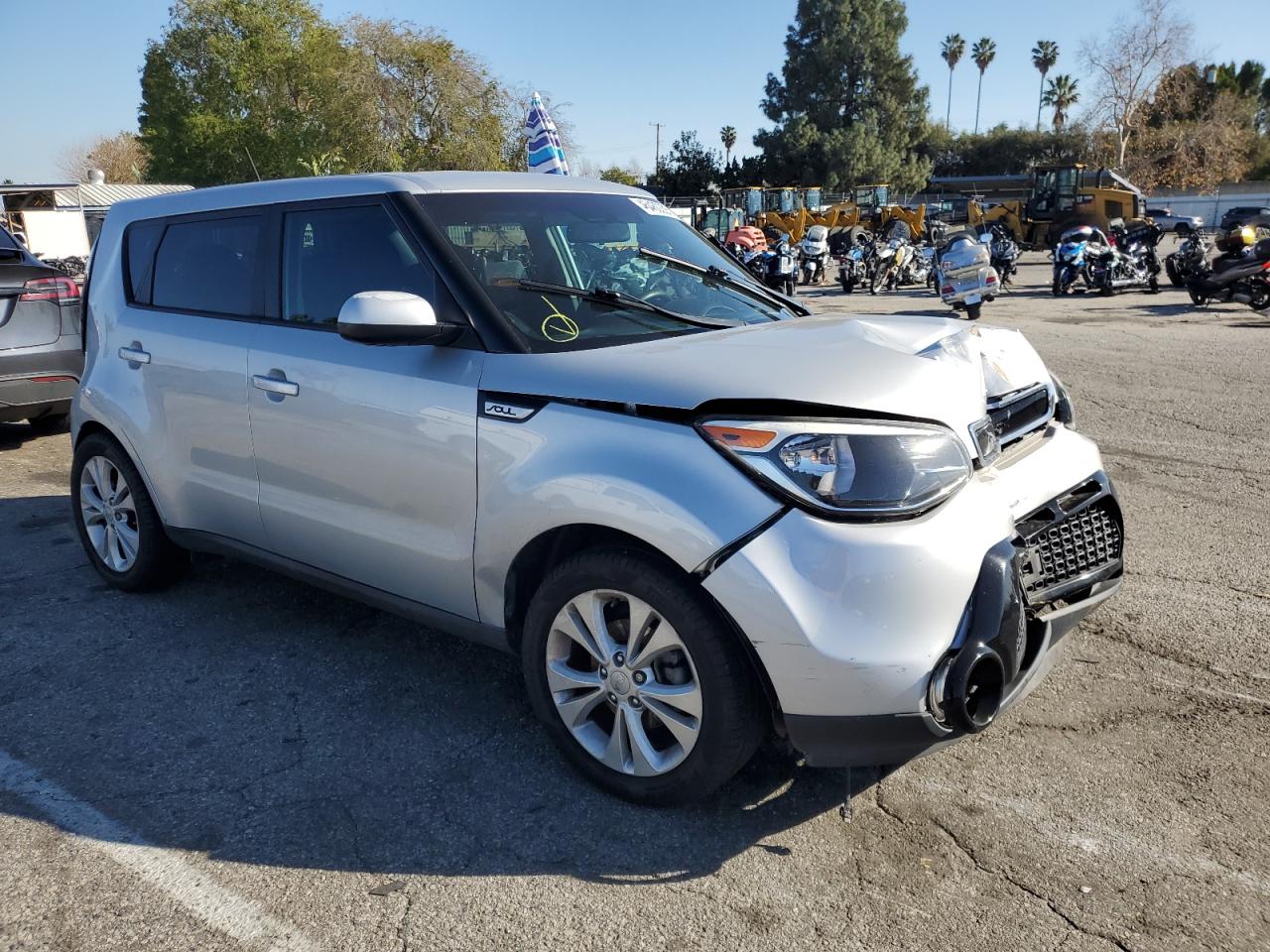 2016 KIA Soul VIN KNDJP3A53G7875859 Copart auction photo, front end / rear end damage thumbnail 4