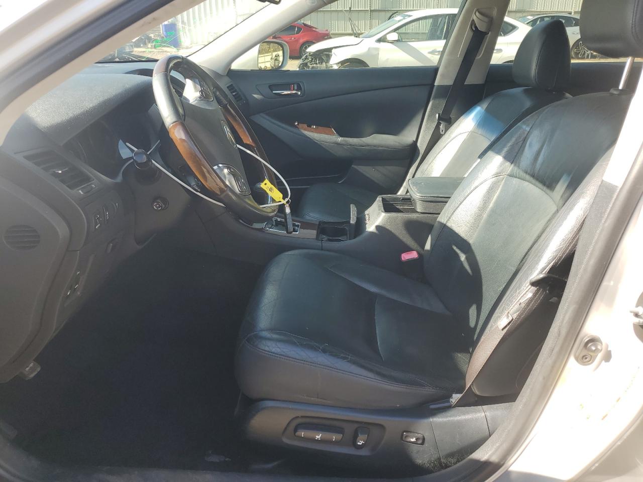 2012 Lexus ES VIN JTHBK1EGXC2481512 Copart auction photo, side / front end damage thumbnail 7