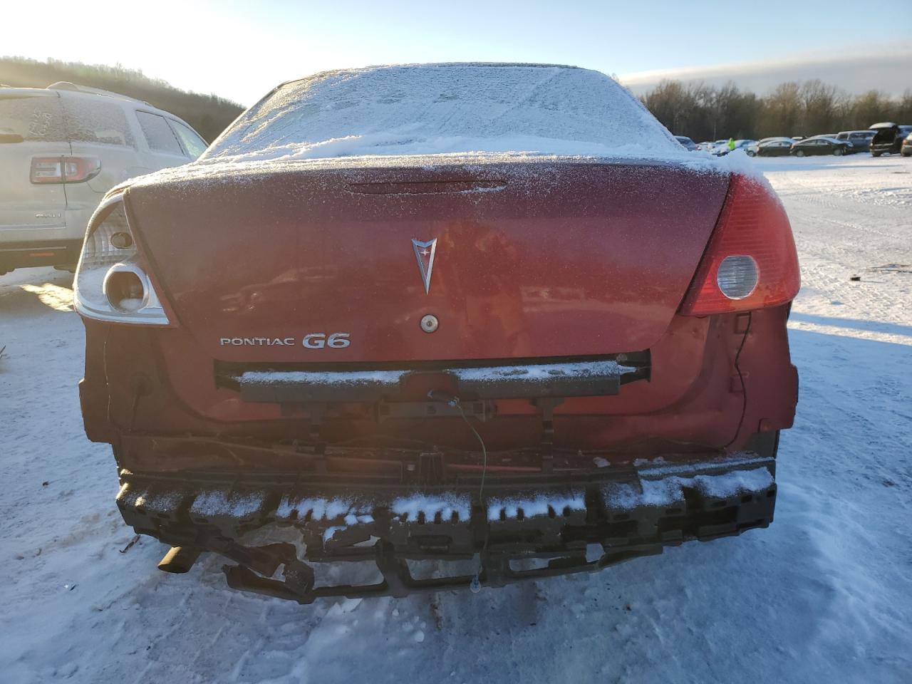 2008 Pontiac G6 VIN 1G2ZG57B484288587 Copart auction photo, all over damage thumbnail 6