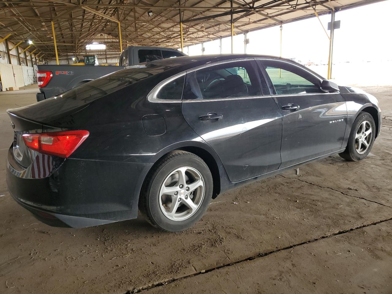2018 Chevrolet Malibu VIN 1G1ZB5STXJF104167 Copart auction photo, front end damage thumbnail 3