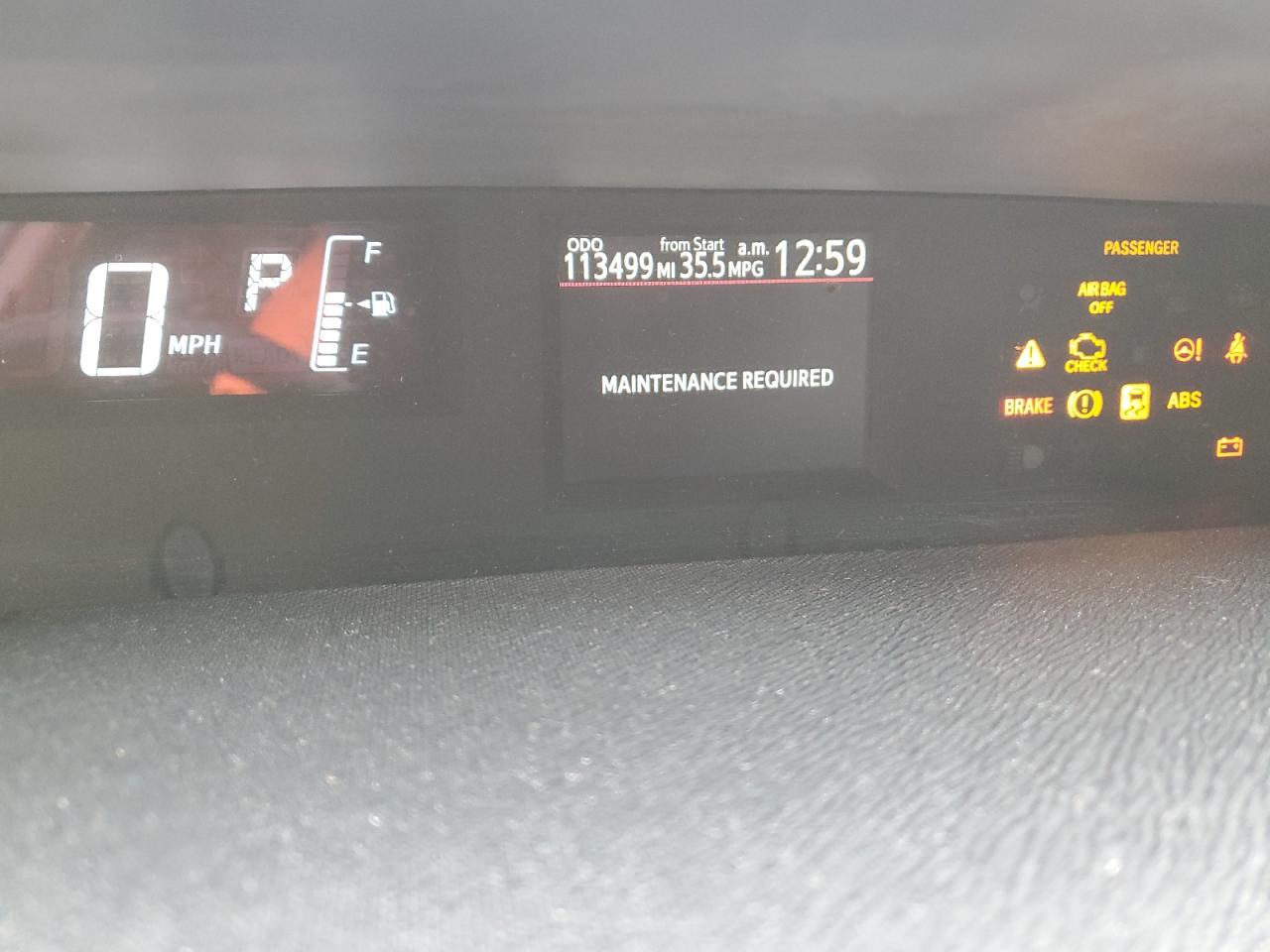 2015 Toyota Prius VIN JTDKDTB30F1579516 Copart auction photo, front end damage thumbnail 9