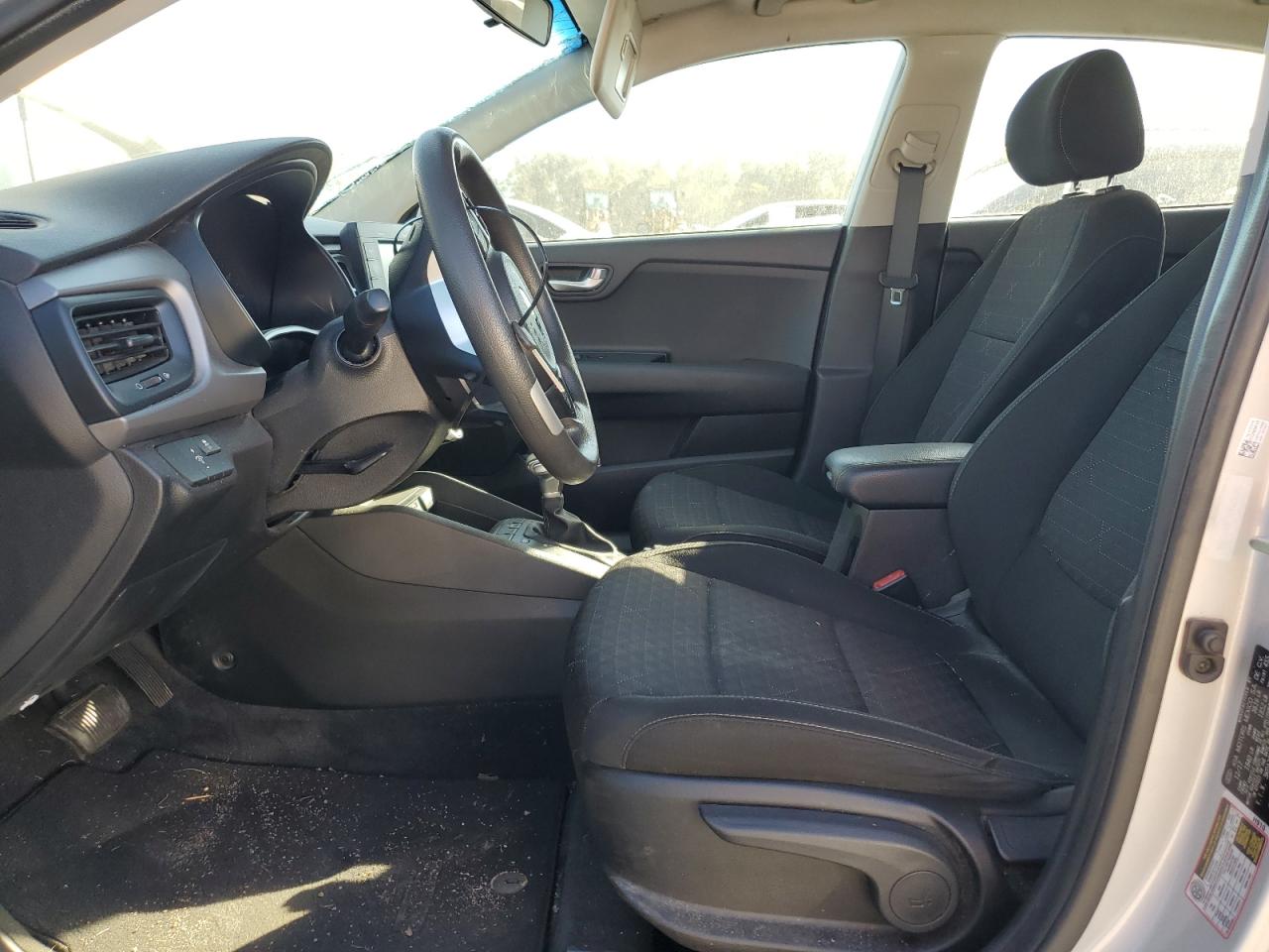 2018 KIA Rio VIN 3KPA25AB2JE090398 Copart auction photo, top/roof damage thumbnail 7