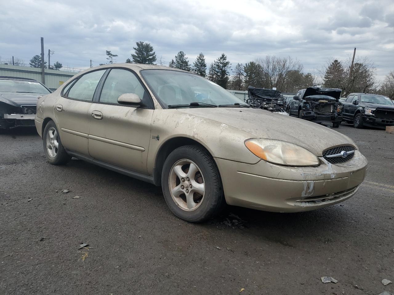 2000 Ford Taurus VIN 1FAFP552XYA161691 Copart auction photo, minor dent/scratches damage thumbnail 4