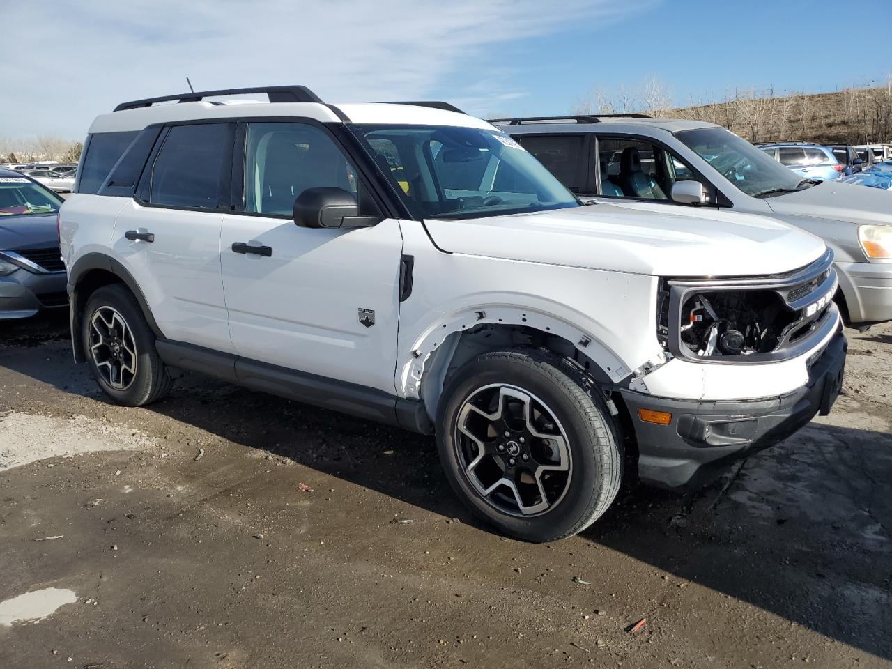 2022 Ford Bronco VIN 3FMCR9B67NRD18595 Copart auction photo, front end damage thumbnail 4