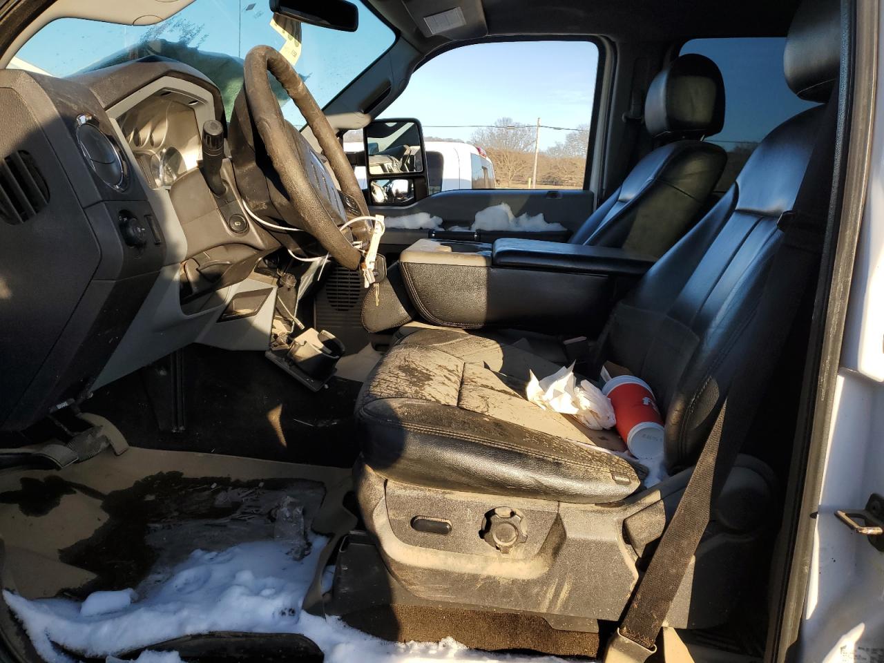 2015 Ford F250 VIN 1FT7W2BT9FED69936 Copart auction photo, water/flood damage thumbnail 7
